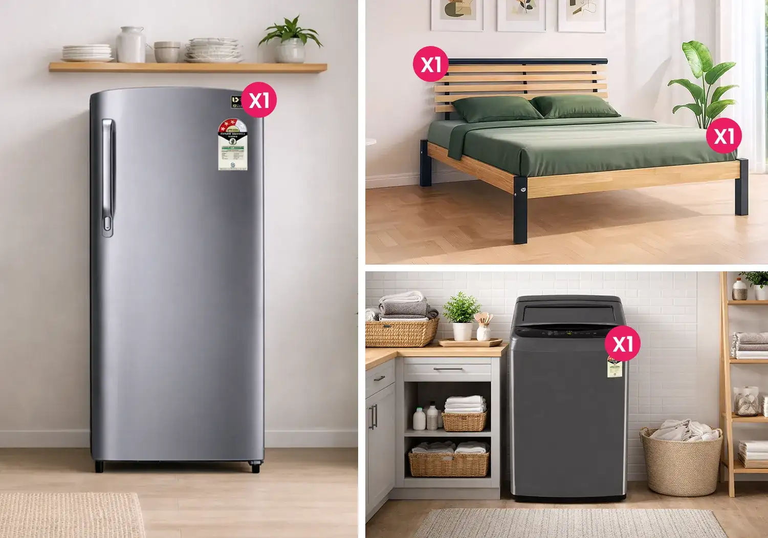 1 BHK Combo Essentials